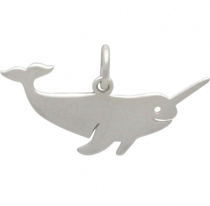 Narwhal Charm - Poppies Beads n' More