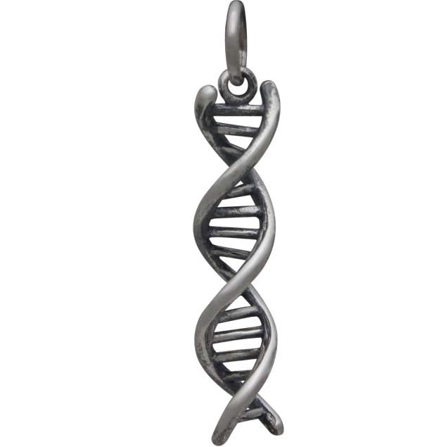 Sterling Silver DNA Charm - Poppies Beads n' More