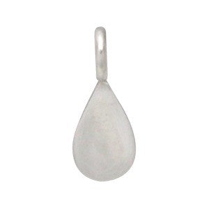 Sterling Silver Tiny Teardrop Dangle - Poppies Beads n' More