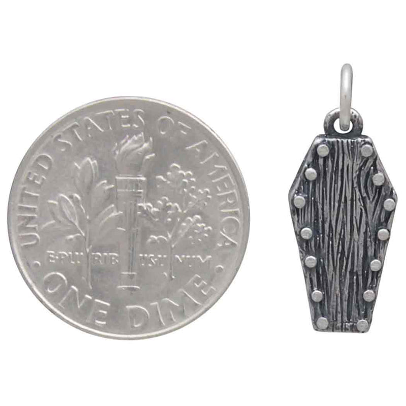 Sterling Silver Witch Charm - Halloween Charms
