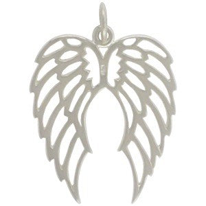 Openwork Double Wing Charm - Poppies Beads n' More