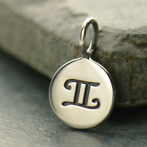 Sterling Silver Zodiac Charm - Poppies Beads n' More