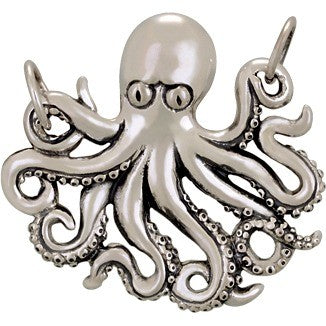 Octopus Pendant Link - Poppies Beads n' More