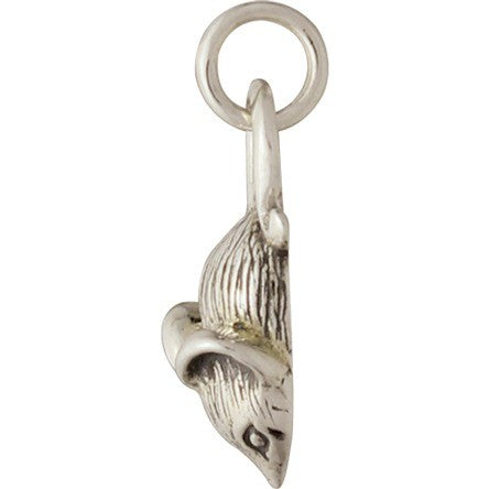 Sterling Silver Mouse Charm - Poppies Beads n' More