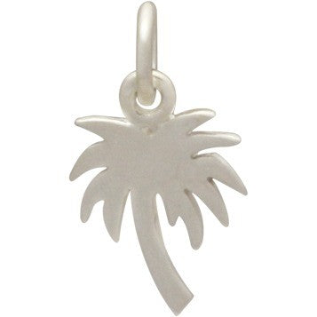 Palm Tree Charm - Flat - Poppies Beads n' More
