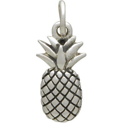 Textured Pineapple Charm - Poppies Beads n' More