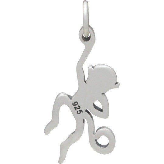 Flat Plate Monkey Charm - Poppies Beads n' More