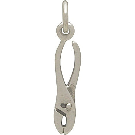 Sterling Silver Pliers Charm - Tiny Tool Charm - Poppies Beads n' More