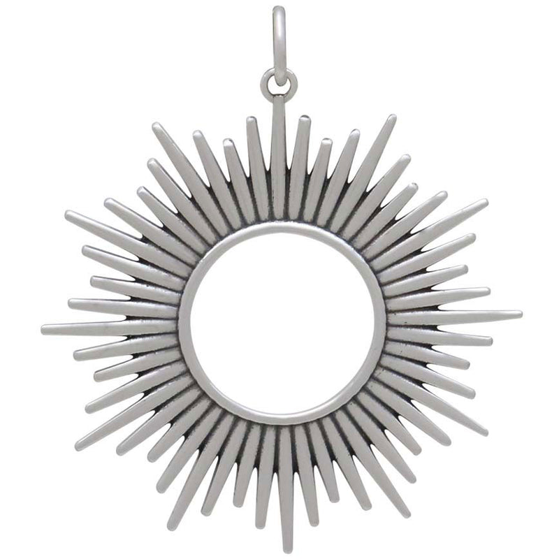 Spikey Sun Pendant - Poppies Beads n' More