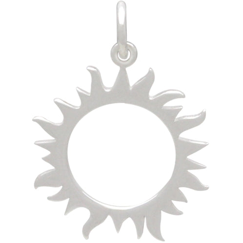 Eclipse  Sun Charm - Poppies Beads n' More