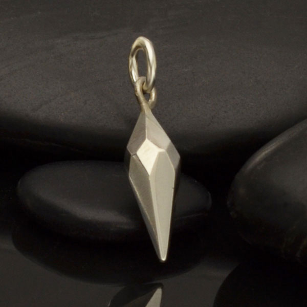 Faceted Spike Charm - Poppies Beads n' More