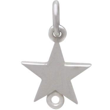 Sterling Silver Star Link - Poppies Beads n' More
