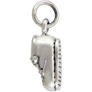 Sterling Silver Baby Shoe Charm - Poppies Beads n' More