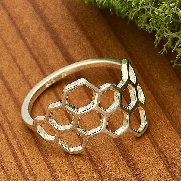 Honeycomb Ring - Poppies Beads n' More