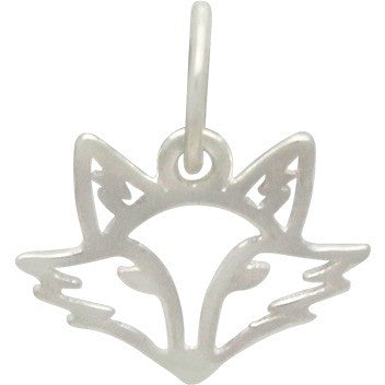 Sterling Silver Fox Charm - Poppies Beads n' More