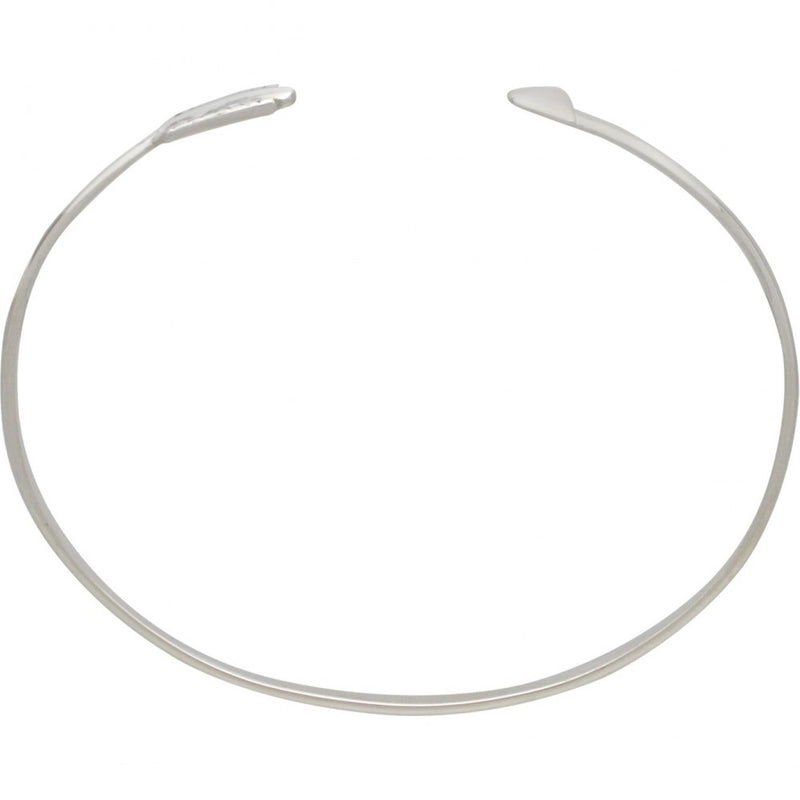 Sterling Silver Cuff Bracelet - Adjustable Arrow - Poppies Beads n' More