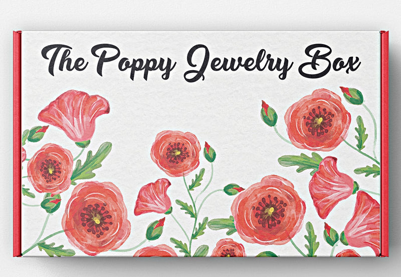 The Poppy Jewelry Box - Poppies Beads n' More