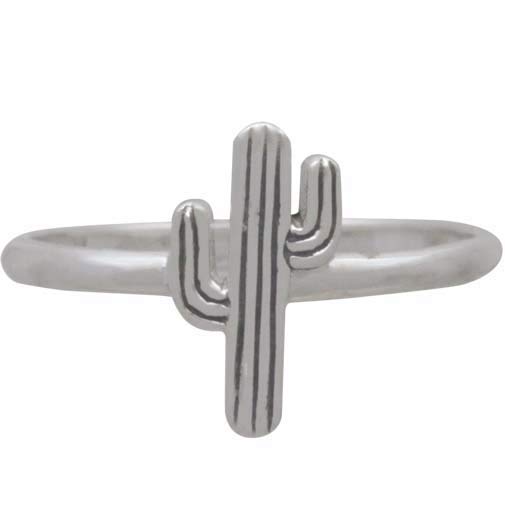 Sterling Silver Cactus Ring - Poppies Beads n' More