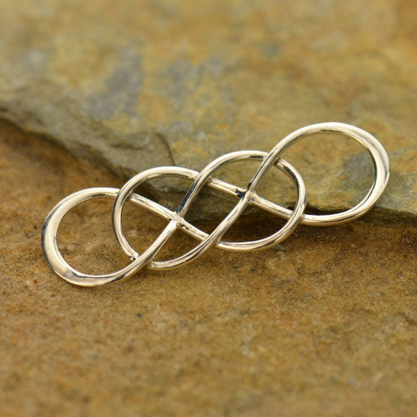 Intertwined Infinity Link - Poppies Beads n' More
