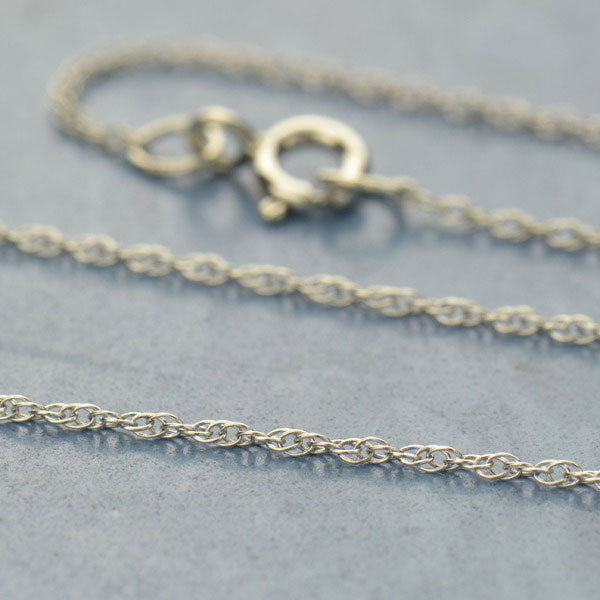 Sterling Silver Finished Chain - Rope Chain - Poppies Beads n' More