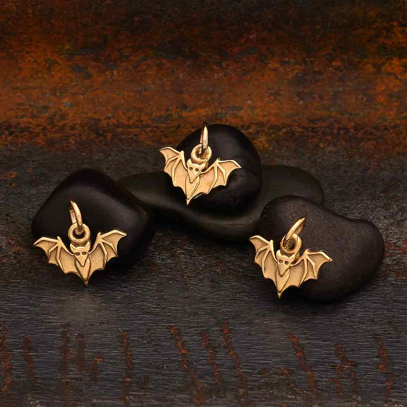 Mini Bat Charm - Poppies Beads n' More