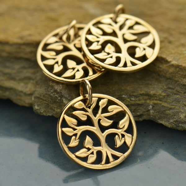 Tree of Life Charm, - Poppies Beads n' More