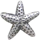 Sterling Silver Starfish Solderable Charm - Poppies Beads n' More