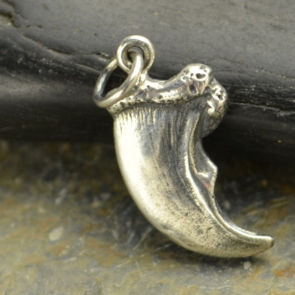 Small Sterling Silver Bear Claw - Poppies Beads n' More