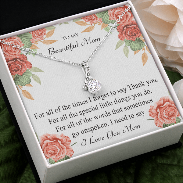 For Mom Alluring Beauty Necklace