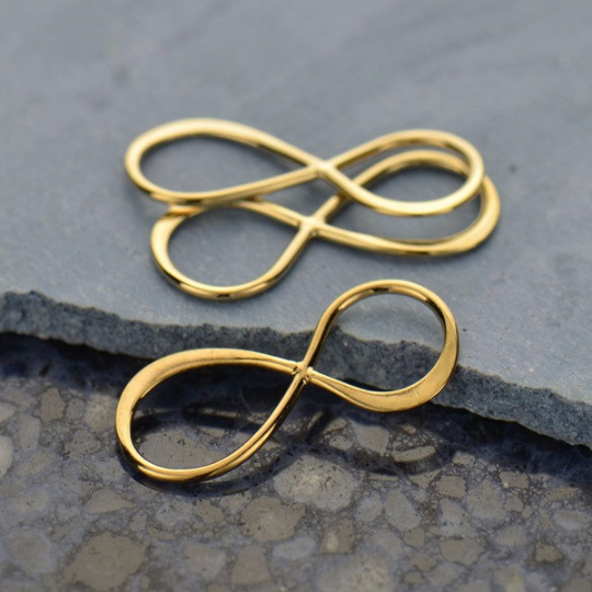Sterling Silver Infinity Link - Poppies Beads n' More