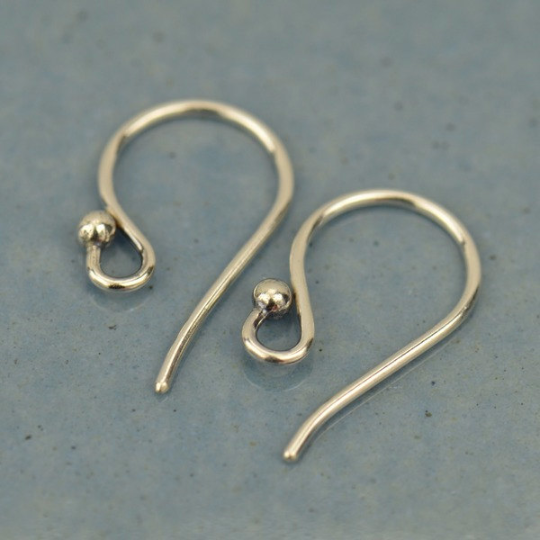 Small Simple Hook Earring Top - Poppies Beads n' More