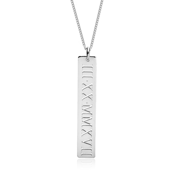 Roman Numeral Necklace - Poppies Beads n' More