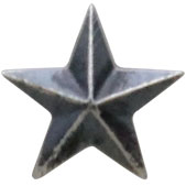 Sterling Silver Ridged Star Post Earring - Poppies Beads n' More