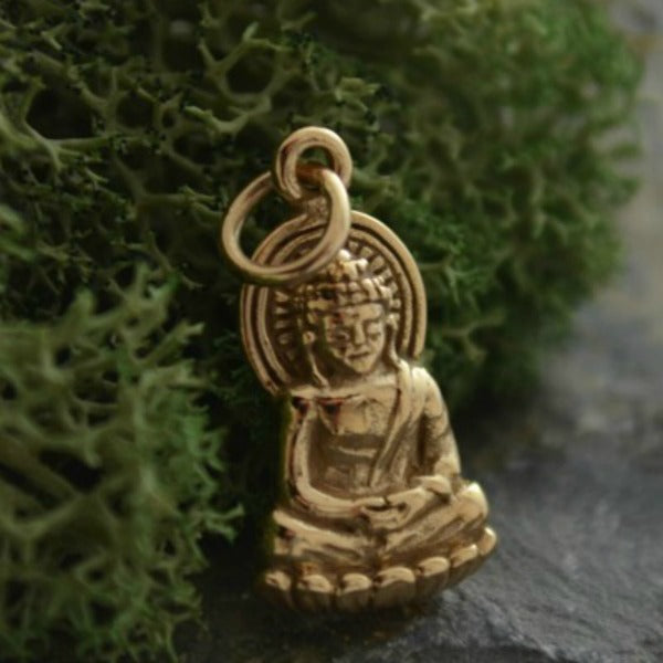 Buddha Charm, - Poppies Beads n' More