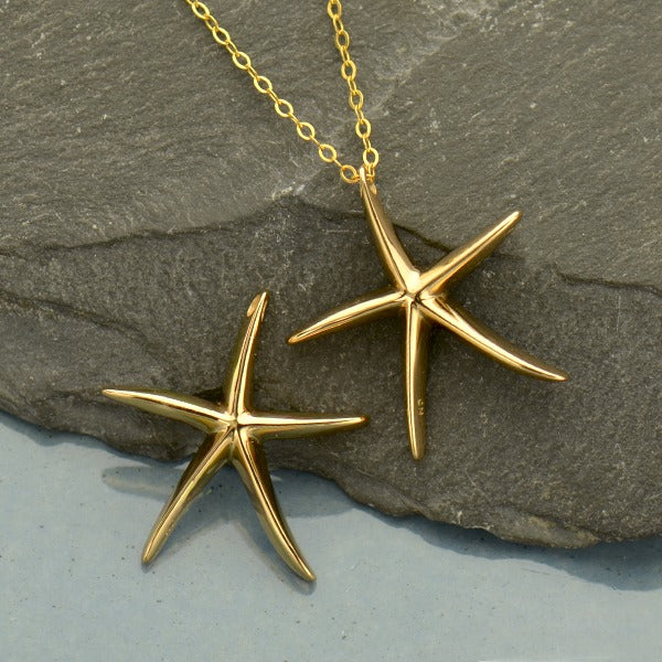 Starfish Bead - Starfish Pendant, - Poppies Beads n' More